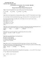 ĐỀ THI THỬ ĐẠI HỌC -VẬT LÝ>4