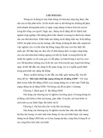 Bài toán thiết lập mạng thông tin di động GSM