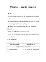 Cộng hai số nguyên cùng đấu ppsx