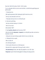 Cấp cứu - Chống độc part 10 ppsx