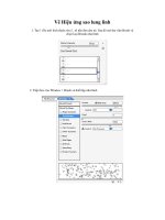 Vẽ Hiệu ứng sao lung linh pot