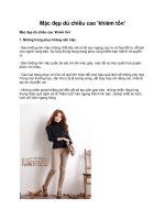 Mặc đẹp dù chiều cao ''''khiêm tốn'''' pptx