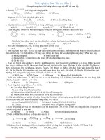 352 câu trắc nghiệm Hữu cơ thú vị