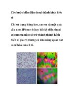 Các bước biến điện thoại thành kính hiển vi ppsx