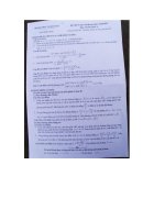 Đề thi môn toan khối A 2010