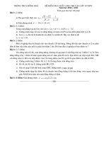 De thi thu lop 10 chi tiet