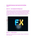 Hướng Dẫn Photoshop: Hiệu Ứng Chữ 3D Chói Sáng (phần 3) ppsx