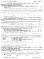 CAC DE TRAC NGHIEM VAT LY 11