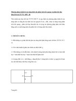 Phương pháp chuẩn bị các dung dịch cho phân tích trắc quang và phân tích đục pps