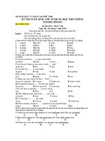 đề thi vào lớp 10 năm 2010-2011