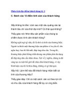 Phân tích đặc điểm khách hàng kỳ 2 pps