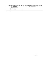 3 ĐỀ THI THỬ ĐẠI HỌC- CAO ĐẲNG MÔN HÓA: BÌNH ĐỊNH, HÀ TĨNH, BẮC NINH