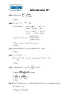 HƯỚNG DẪN GIẢI HÓA - ĐỀ 5 pps