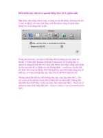 Điều khiển máy tính từ xa qua hệ thống Mac OS X (phần cuối) pptx
