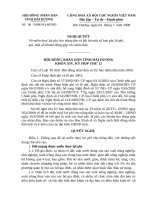 Nghị quyết: Về miễn thuỷ lợi phí cho nông dân và bãi bỏ một số loại phí, lệ phí, quĩ, một số khoản đóng góp của nhân dân. pdf