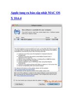 Apple tung ra bản cập nhật MAC OS X 10.6.4 docx