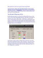 Điều chỉnh font và màu sắc của panel Gnome trong Ubuntu Trong bài trước, chúng ta pps
