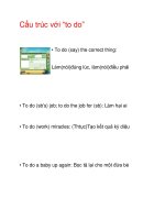 Cấu trúc với “to do” pdf