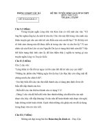 ĐỀ THI TS 10 NGỮ VĂN (TK3)