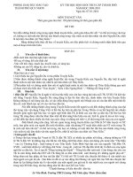 ĐỀ THI HỌC SINH GIỎI LỚP 9 MÔN VĂN