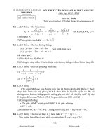 De thi tuyen sinh vao lop 10 THPT chuyen nam 2010