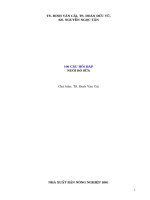 100 câu hỏi đáp nuôi bò sữa ppt