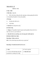 Giáo án hóa học lớp 9 - Tiết 31&32 pptx