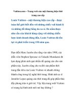 Vuitton.com – Trang web của một thương hiệu thời trang cao cấp ppt