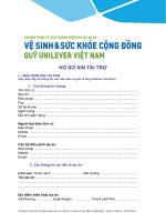 VỆ SINH và sức KHỎE CỘNG ĐỒNG