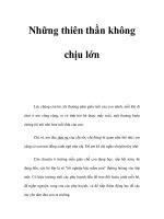 Những thiên thần không chịu lớn docx
