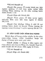 Đông Y - Bấm Huyệt Chữa Các Bệnh Thường Gặp phần 10 pdf