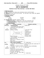 GA Tieng Anh 9 ( tiet 49 + 50)