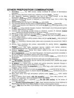 OTHER PREPOSITION COMBINATIONS pptx