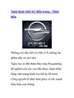 Nghệ thuật thiết kế: Biểu trưng - Nhãn hiệu pptx