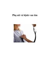 Phụ nữ và bệnh van tim ppt