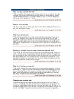 HỎI ĐÁP VỀ NƯỚC VÀ ĐẠI DƯƠNG