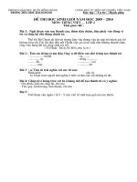 De thi hoc sinh gioi mon TV lop 2