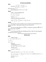 Một số đề thi chuyên THPT hay