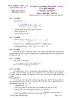 TSL10 Chuyen Toan Cần Thơ 10-11