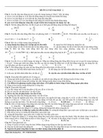 ĐỀ ÔN LUYỆN ĐẠI HỌC 2 - CÓ ĐÁP ÁN ( KHÁ HAY)