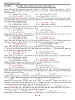 Trắc nghiệm(có đáp án)_Dòng điện xoay chiều 2