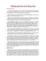 Những tiện ích xử lý tiếng Việt pps