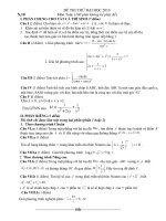 Đề ôn luyện thi Đại học vứa sức  năm 2010