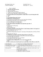 Kiểm tra địa lý lớp 11 pdf