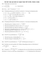 bai tap on thi tot nghiep