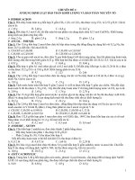 Chuyên đề 1: Bảo toàn khối lượng