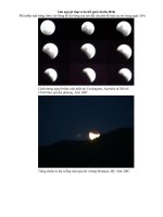 Ảnh nguyệt thực trên thế giới ngày 26-06-2010