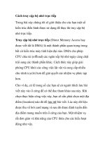 Cách truy cập bộ nhớ trực tiếp doc