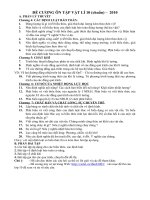 DE CUONG THI LAI VAT LI LOP 10