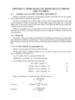 Giáo trình thuốc thử hữu cơ - Chương 5 ppt